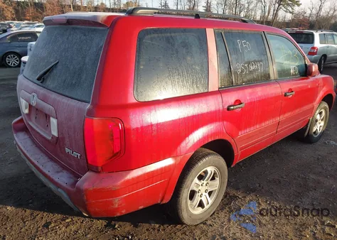 2003 Honda Pilot Ex-L из США, поврежденный, VIN 2HKYF18543H519695